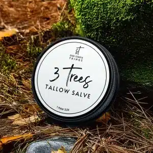 3 Trees Tallow Salve with Frankincense, Myrrh, and Palo Santo
